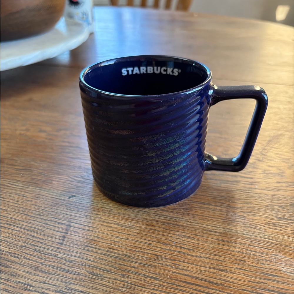 Starbucks Navy Blue Ceramic Coffee Mug